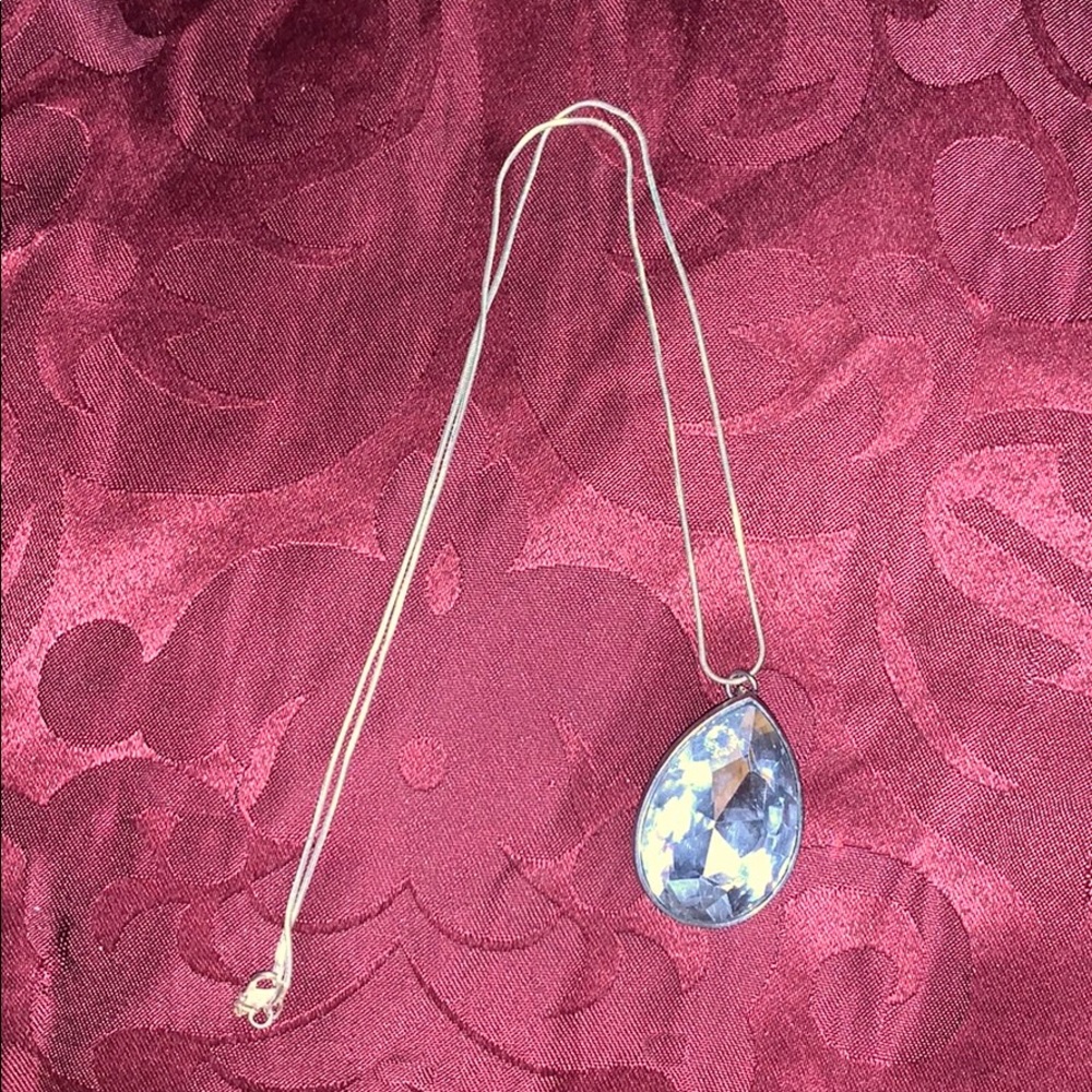 Large stone necklace